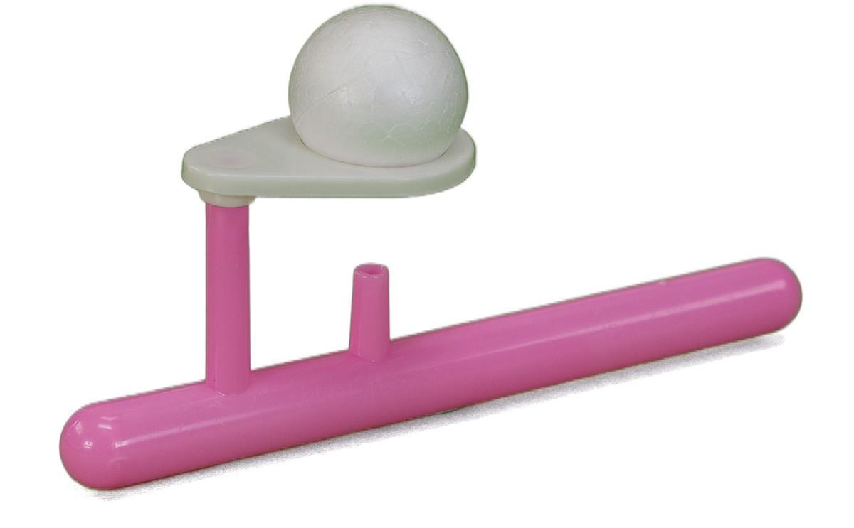 Puste-Ballspiel