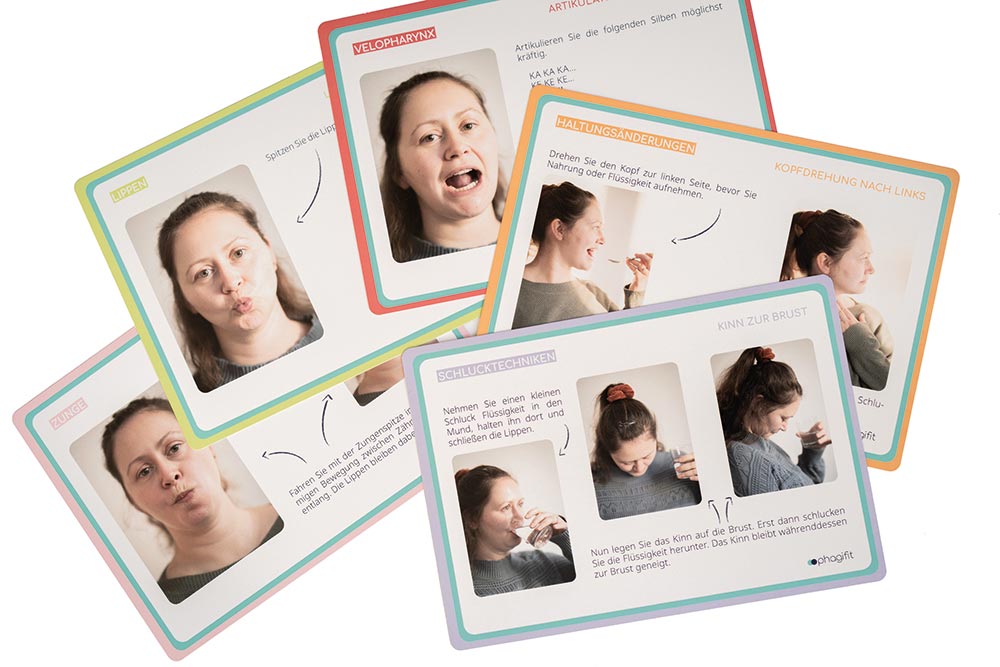 phagifit - Übungskartensatz für die Dysphagietherapie