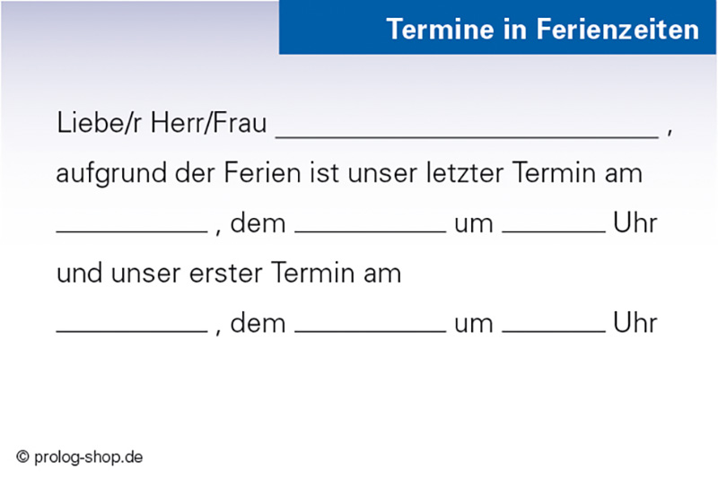 Planungs-Karten: Termine in Ferienzeiten