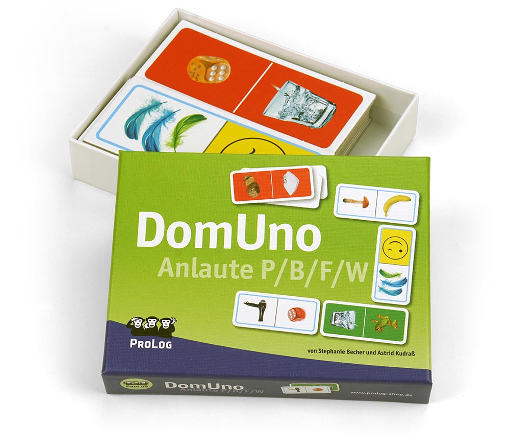 DomUno: Anlaute P/B/F/W DomUno: Anlaute P/B/F/W