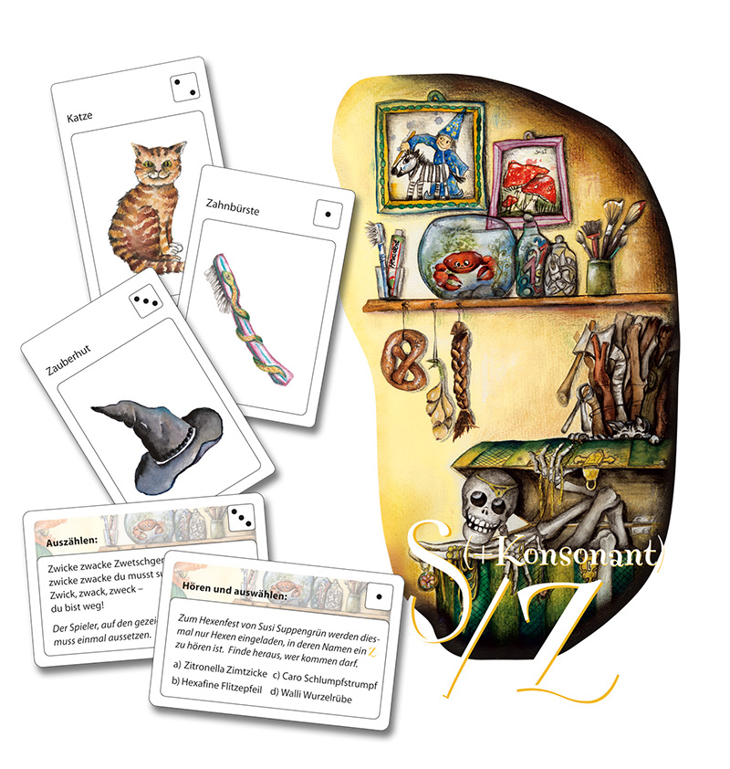 LAUTer Hexerei Spielsatz S/Z in Kons.-Verb. LAUTer Hexerei Spielsatz S/Z in Kons.-Verb.