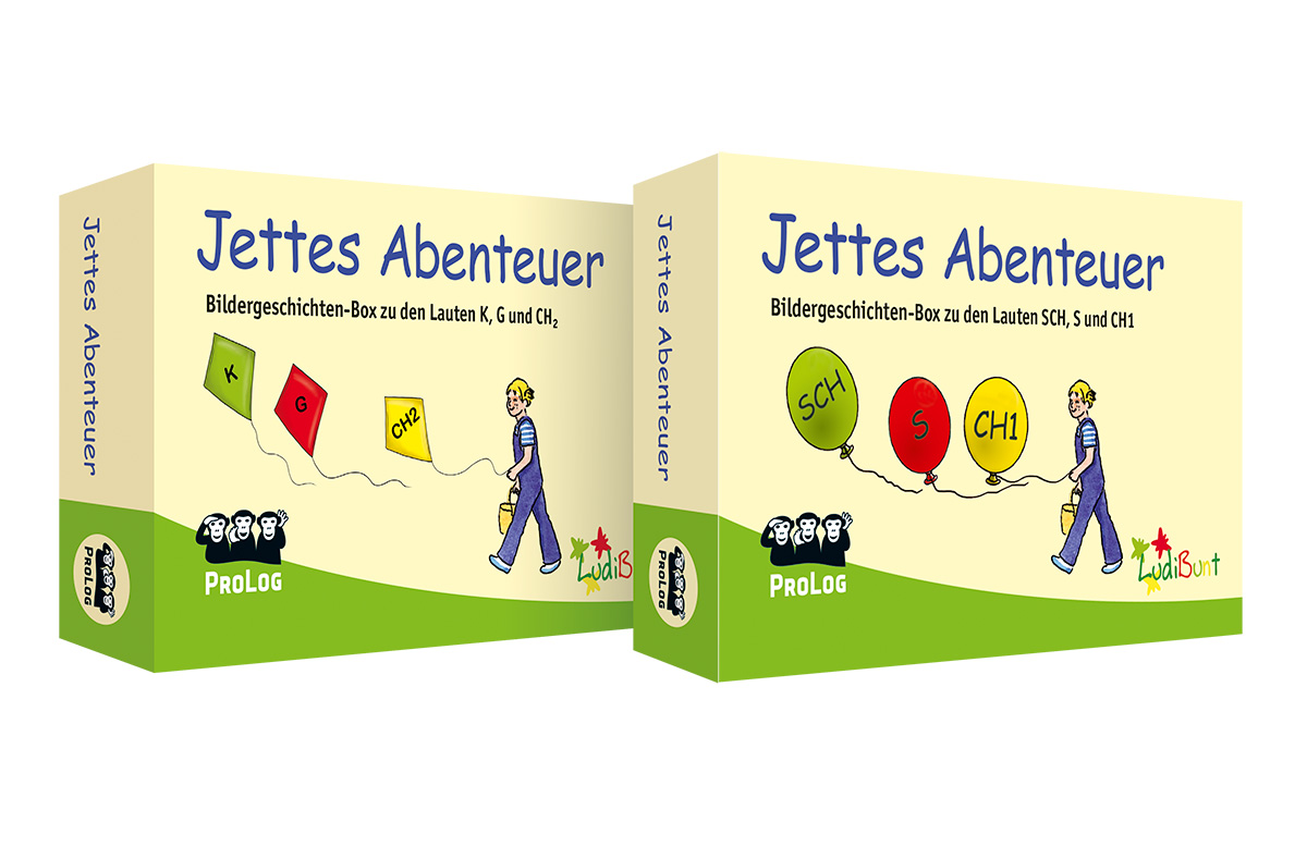 Bildergeschichtenbox - Jettes Abenteuer: beide Boxen im Paket