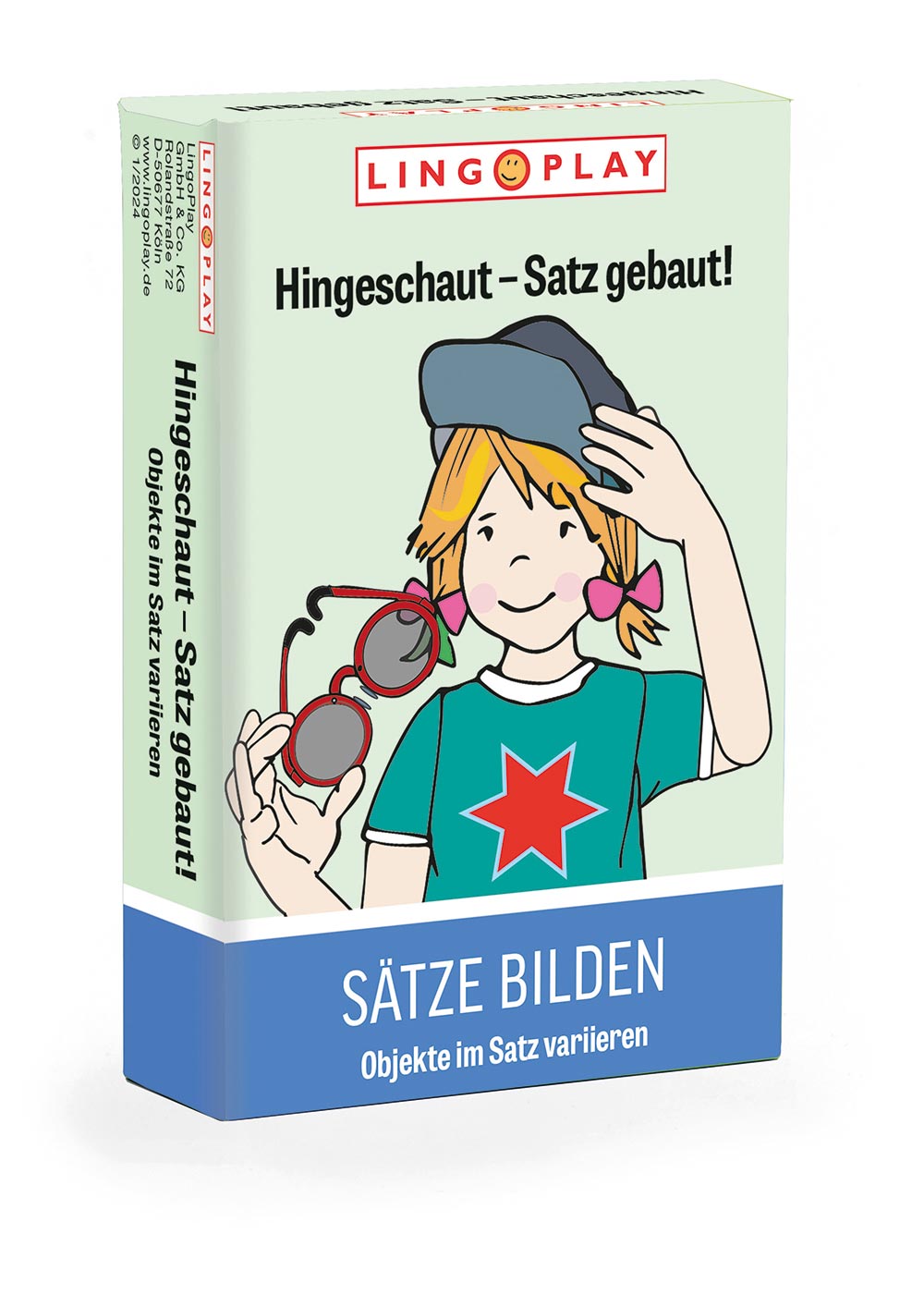 Hingeschaut – Satz gebaut! Objekte im Satz variieren