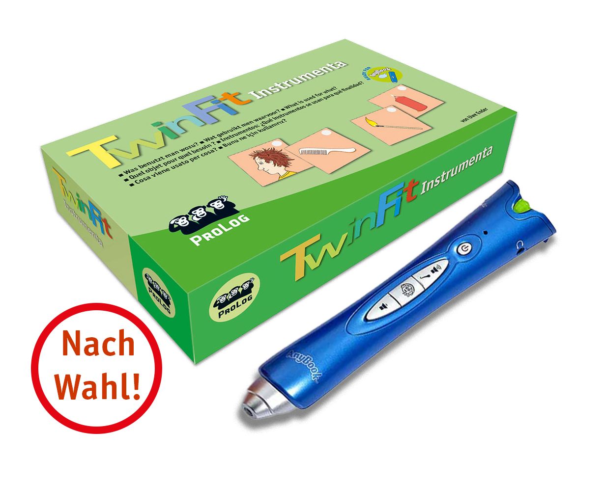 TwinFit + Anybook PRO, inkl. Audiostift PRO - im Paket