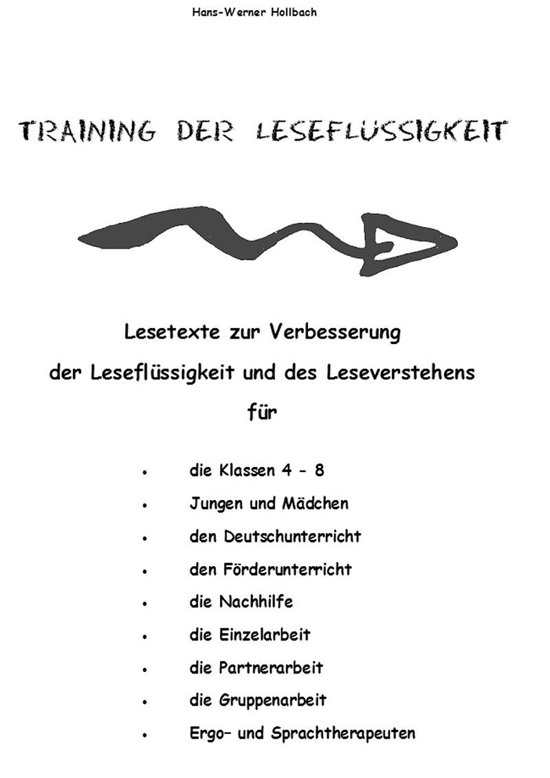 Training der Leseflüssigkeit