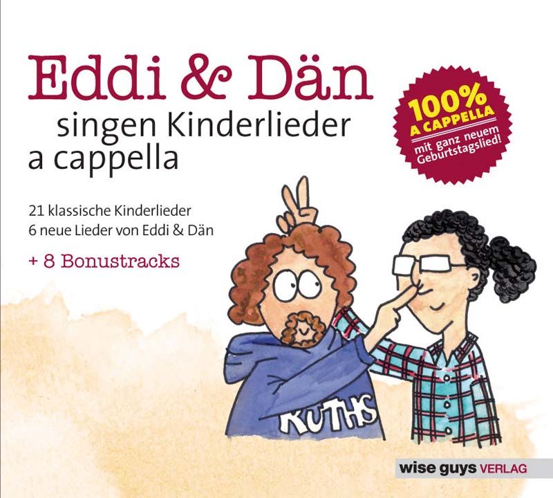 Eddi & Dän singen Kinderlieder a cappella, Audio-CD