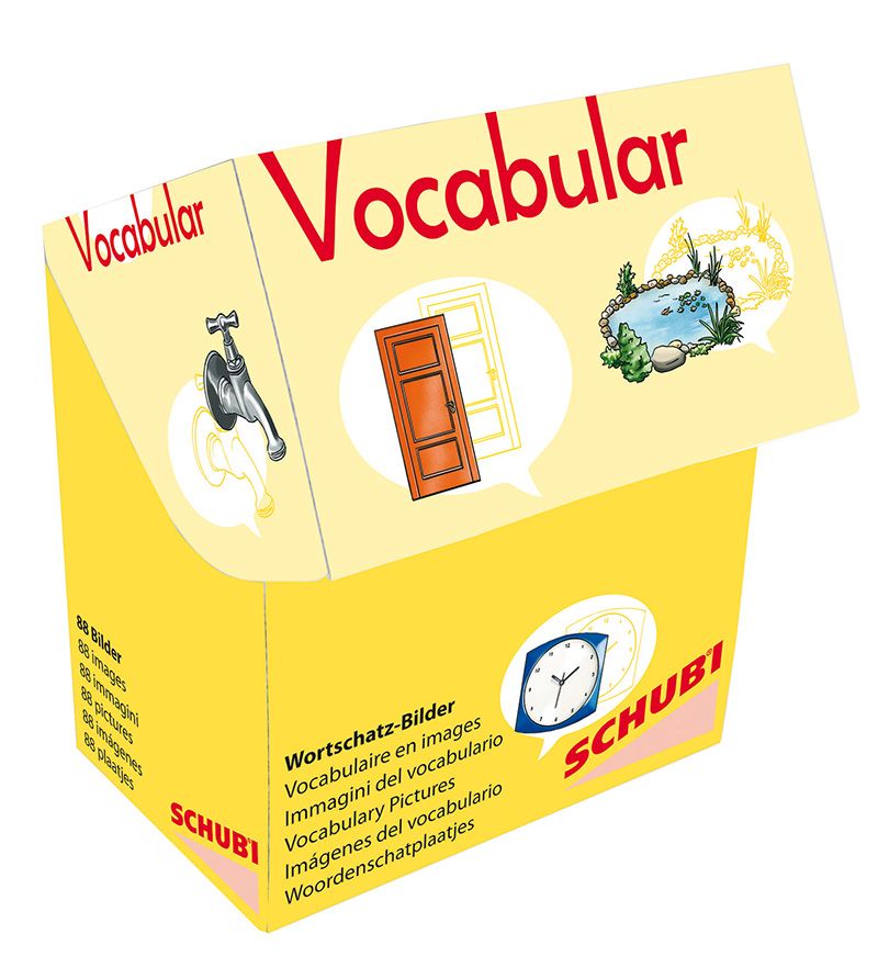 Vocabular Wortschatz-Bildbox: Wohnen 1: Haus & Garten