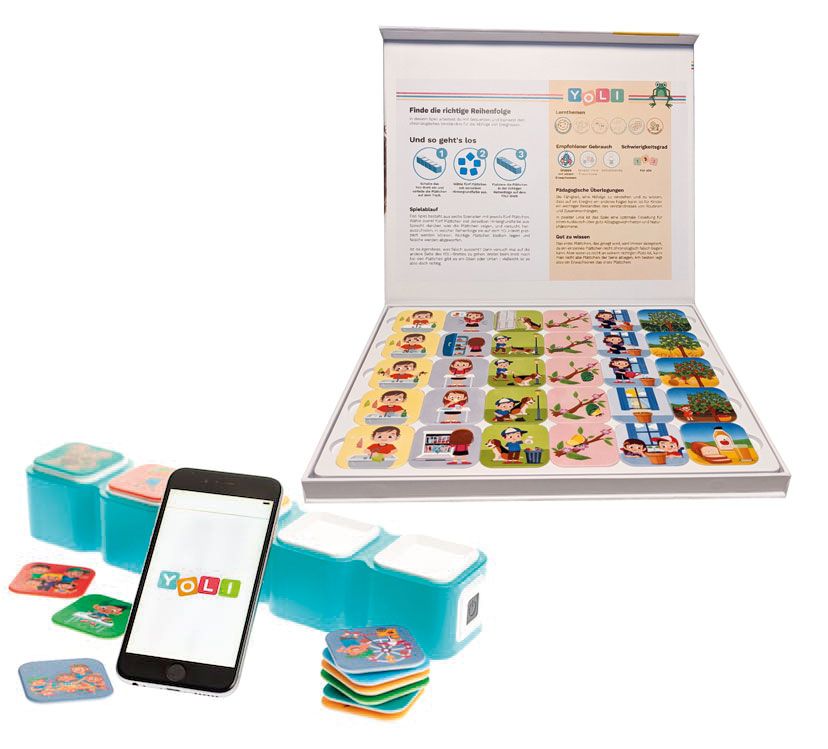 YOLI Spielkonsole mit einem Spielset nach Wahl