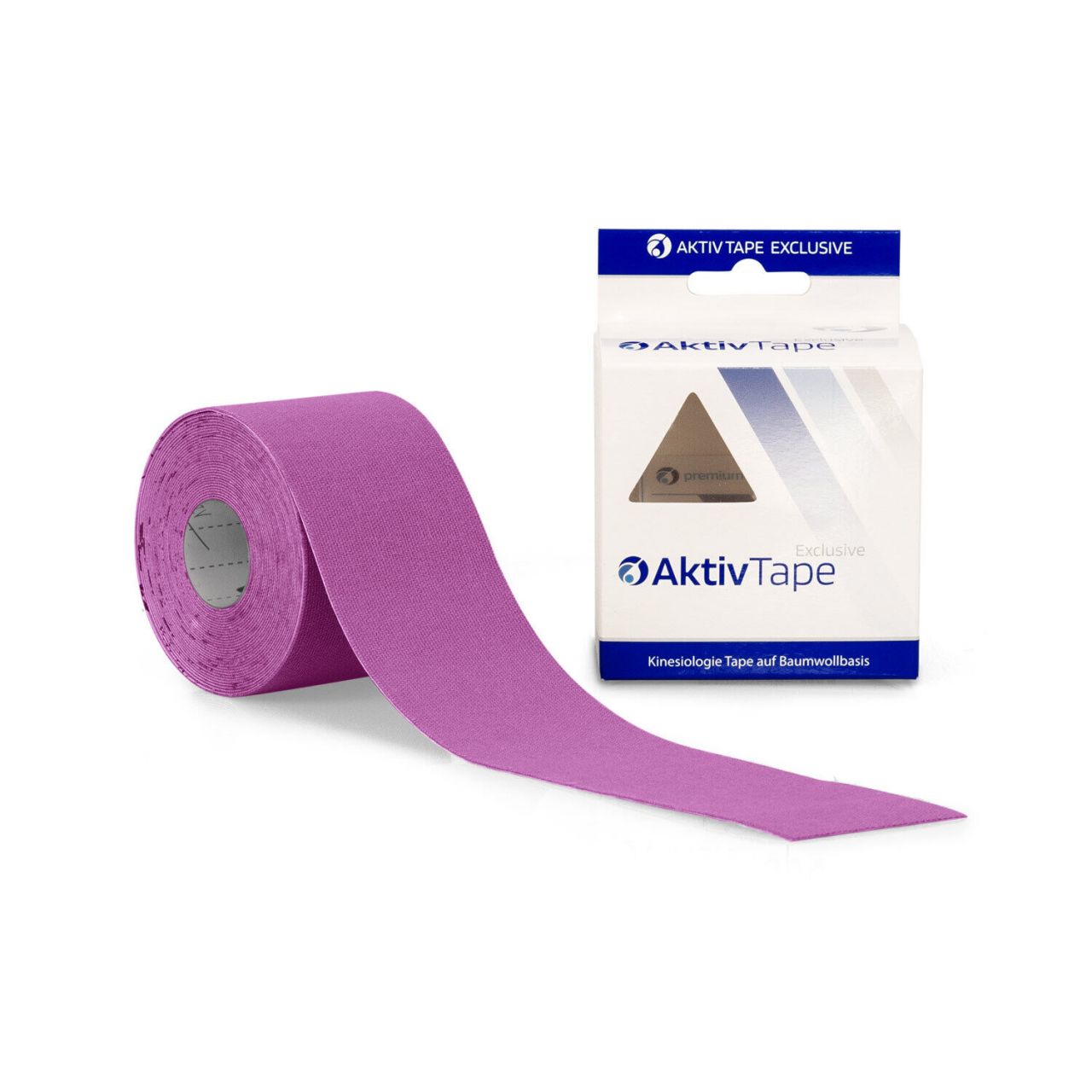 AFH Aktiv Tape® Kinesiologie Tape 5,0 cm x 5 m lila