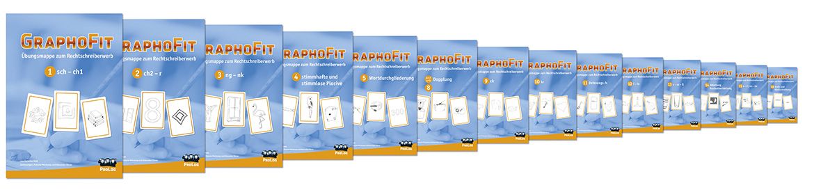 GraphoFit-Übungsmappen-Gesamtpaket: alle Mappen