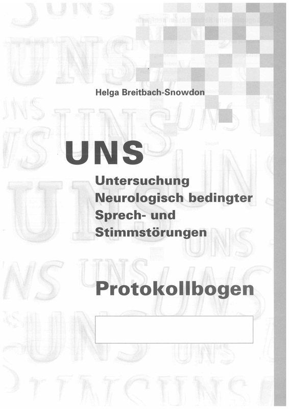 UNS - Protokollheft 10er Paket