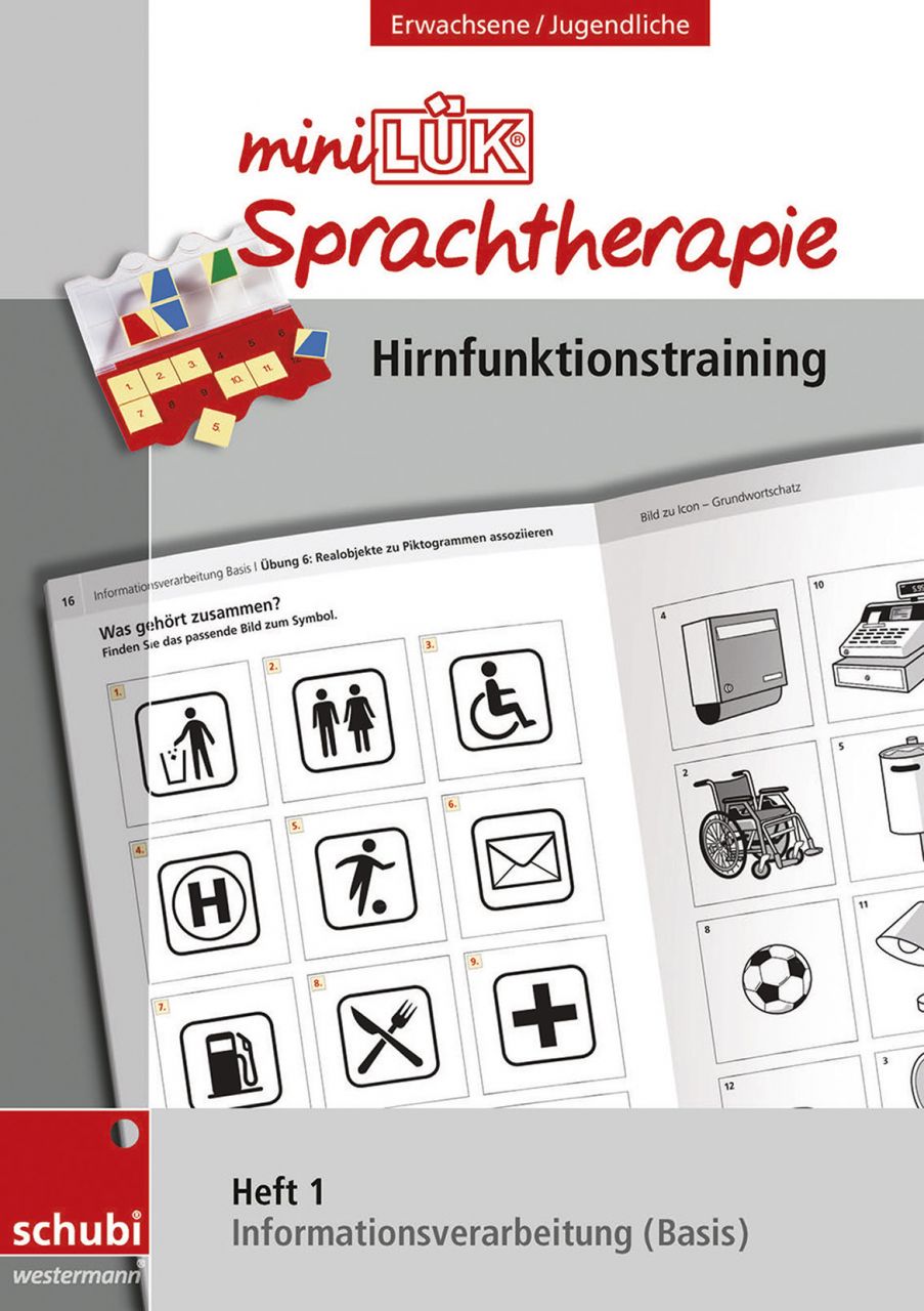 miniLÜK-Sprachtherapie - Hirnfunktionstraining SET 1