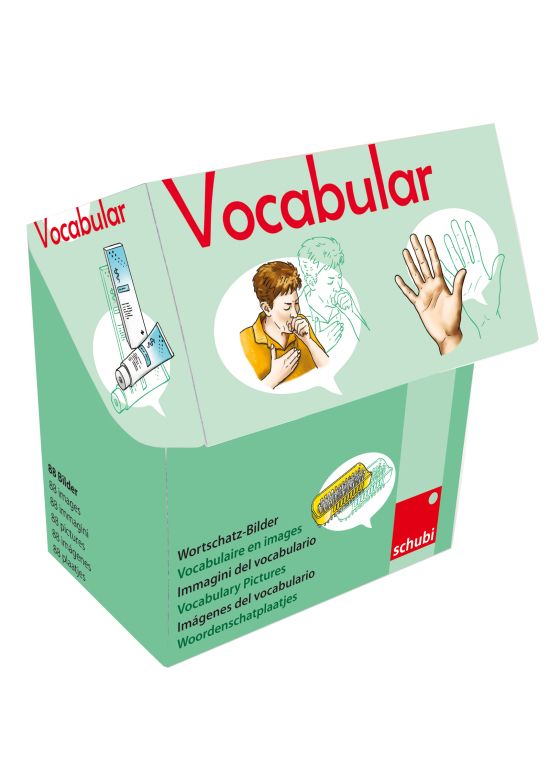 Vocabular Wortschatz-Bildbox: Körper, Körperpflege, Gesundheit