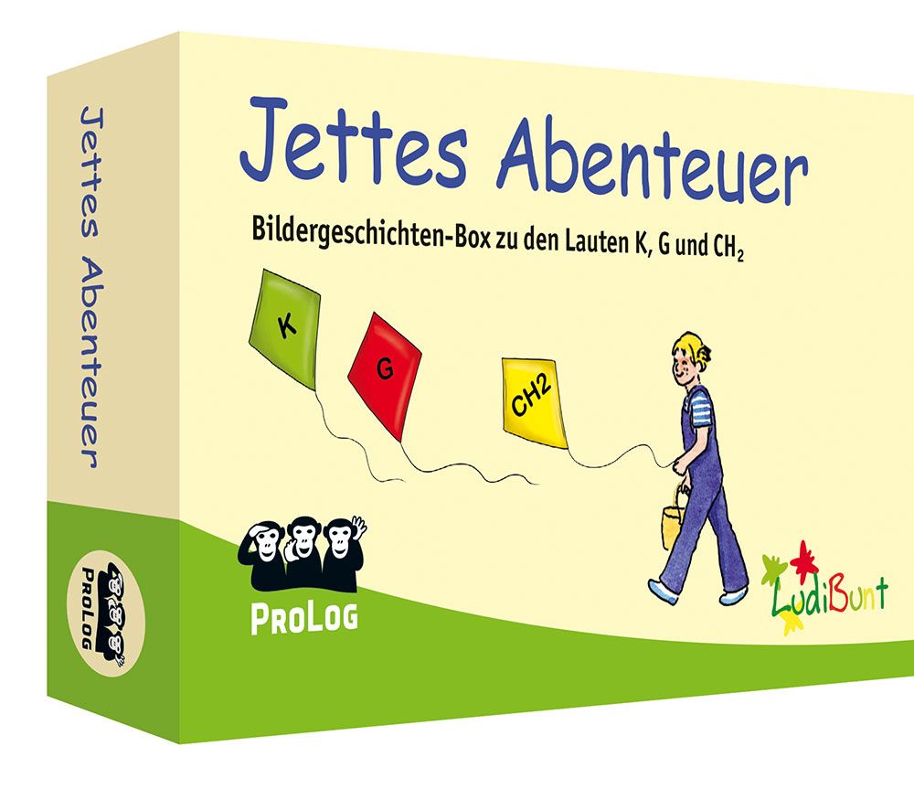 Bildergeschichtenbox - Jettes Abenteuer "K, G, CH2"