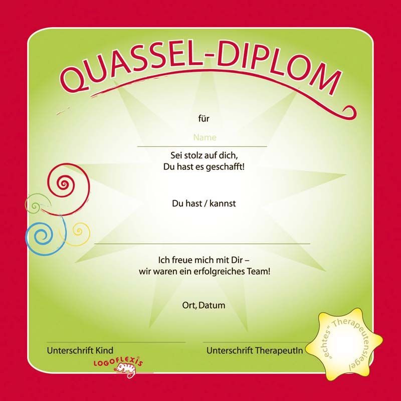 Quassel-Diplom (klein)