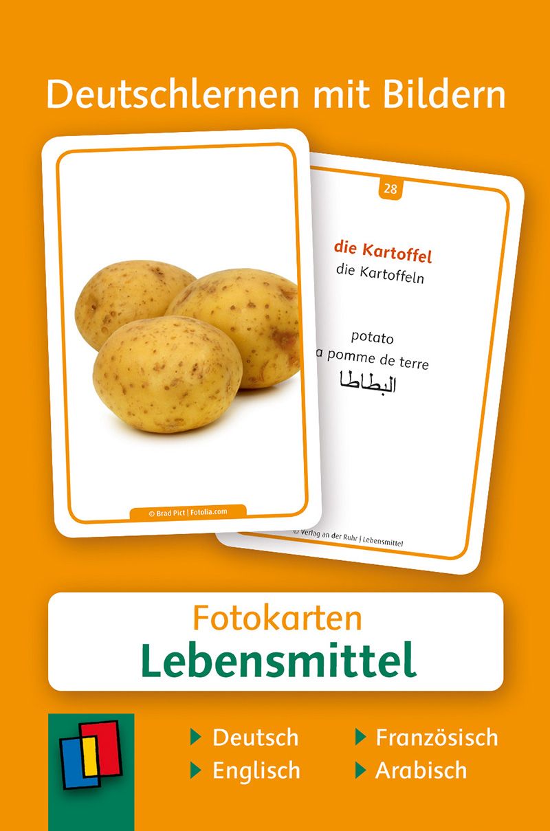 Deutschlernen mit Bildern - Lebensmittel
