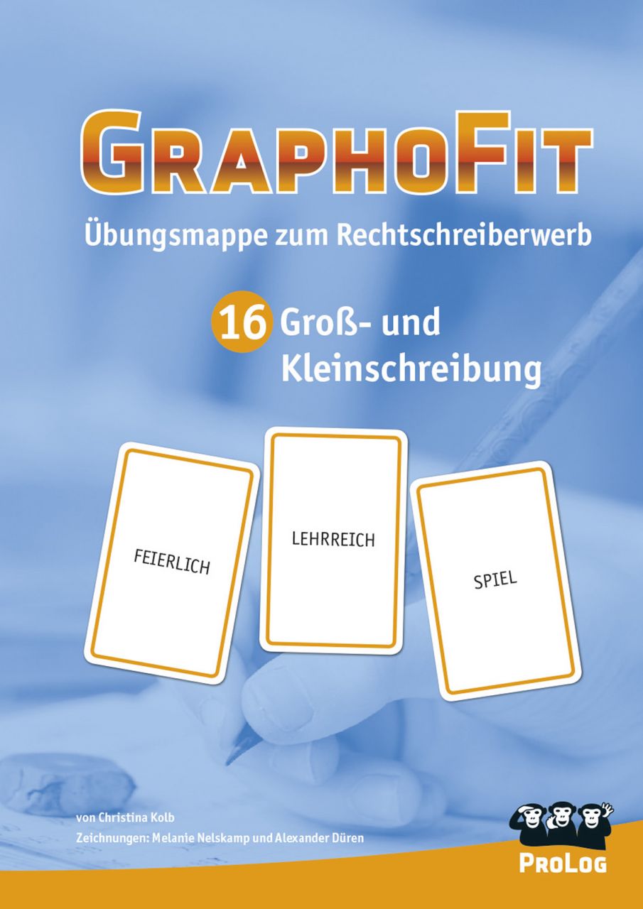 GraphoFit-Übungsmappe 16: Groß- und Kleinschreibung