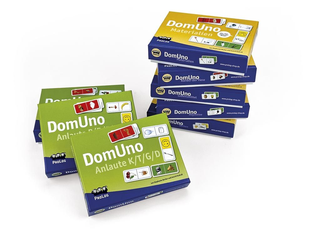 DomUno-Gesamtpaket mit 8 Spielen