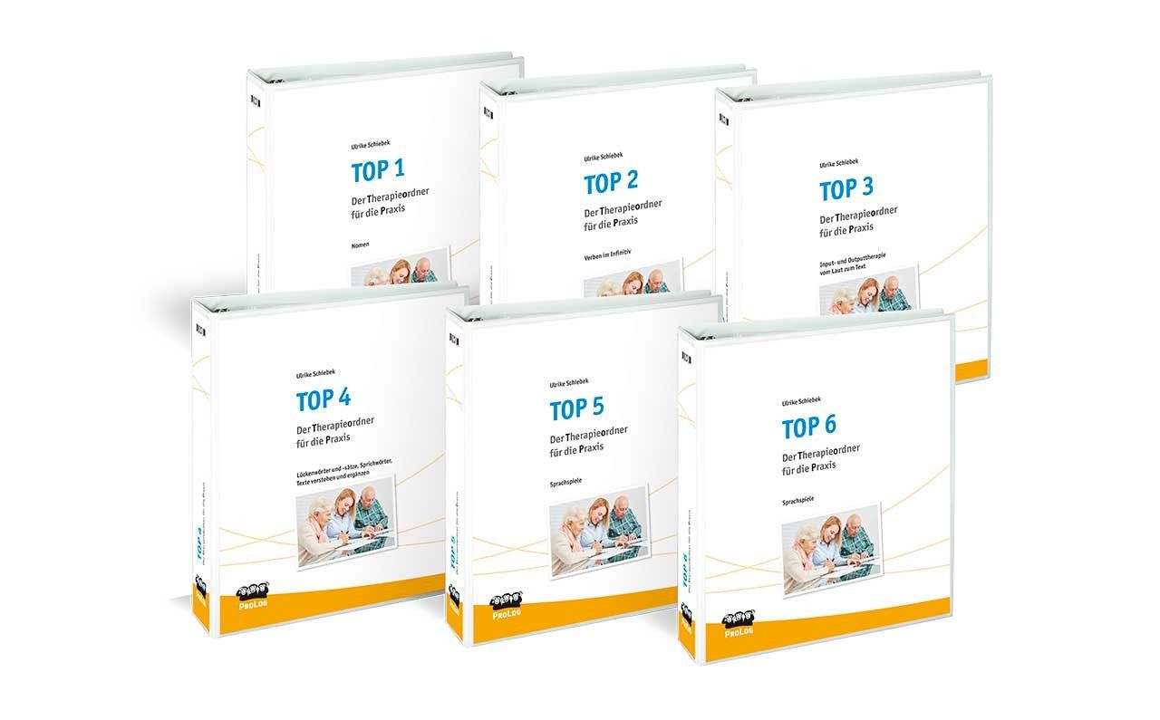 TOP – Arbeitsordner Aphasie - Gesamtpaket (TOP 1-6)