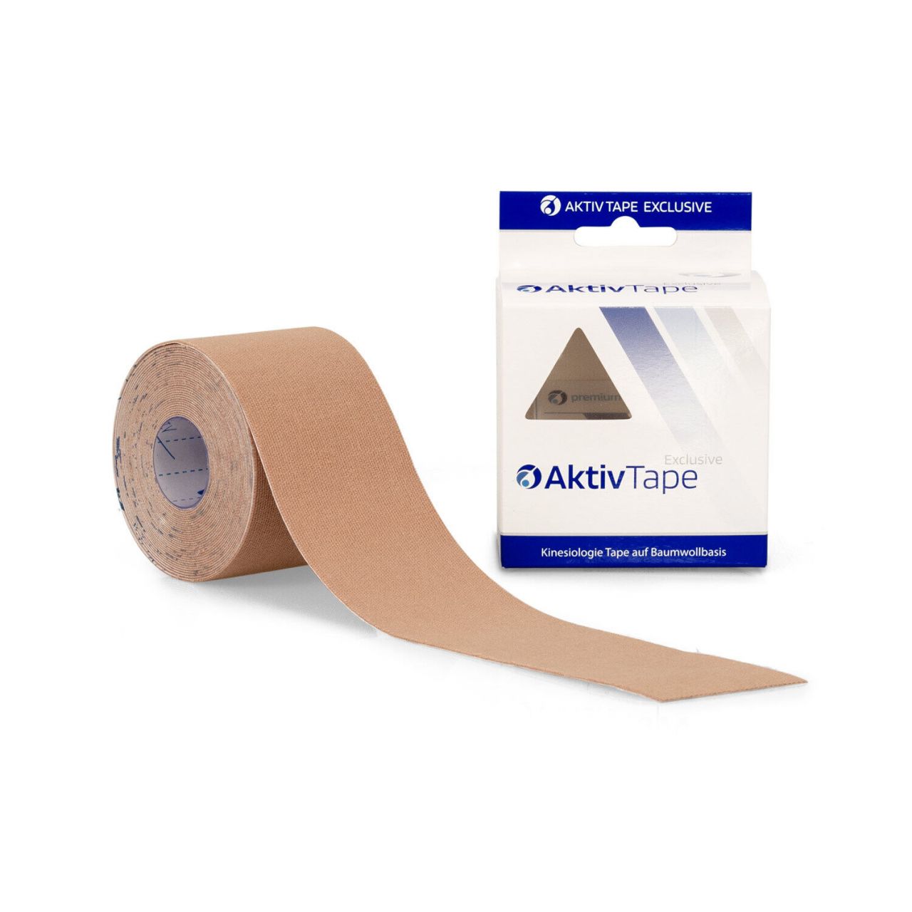 AFH Aktiv Tape® Kinesiologie Tape 5,0 cm x 5 m beige