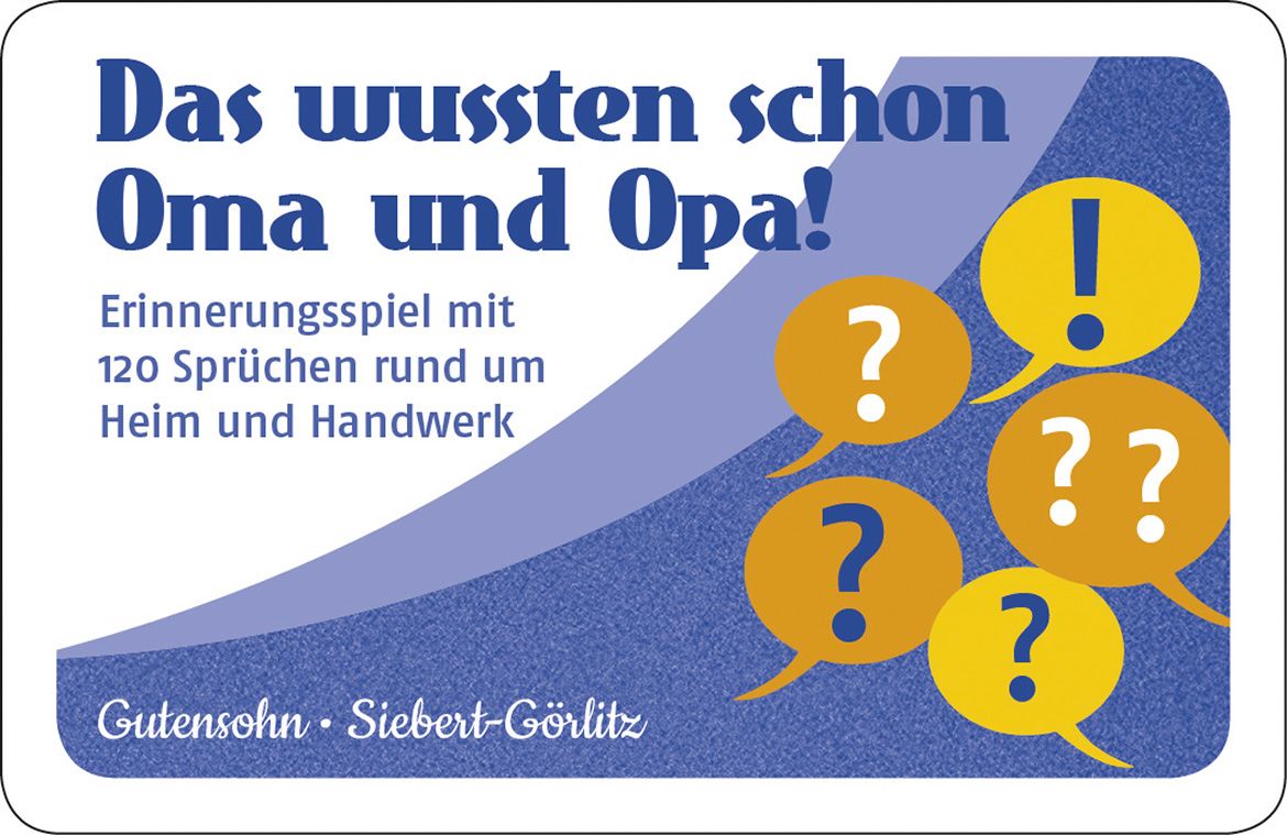 Das wussten schon Oma und Opa!, Aphasie