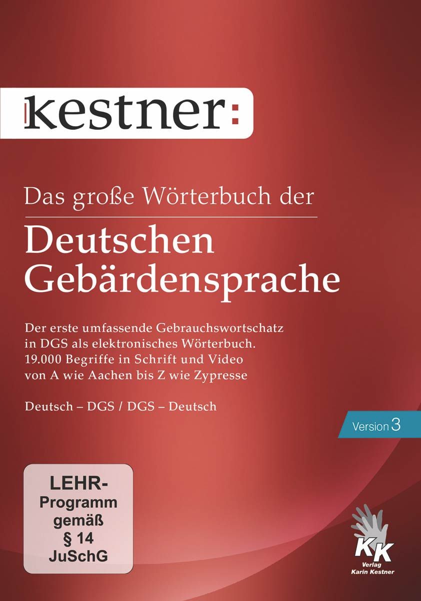 Das große Wörterbuch der Deutschen Gebärdensprache