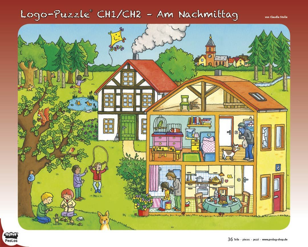 Logo-Puzzle CH1/CH2: Am Nachmittag