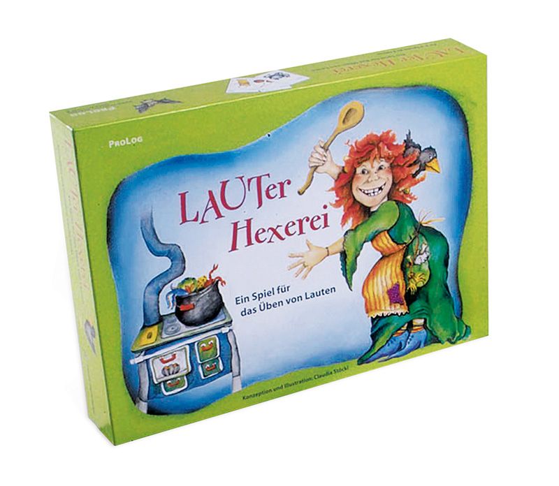 LAUTer Hexerei Basisspiel + Laute, Silben, Reime hexen-Spielset