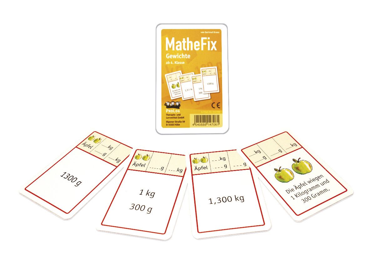 MatheFix - Gewichte