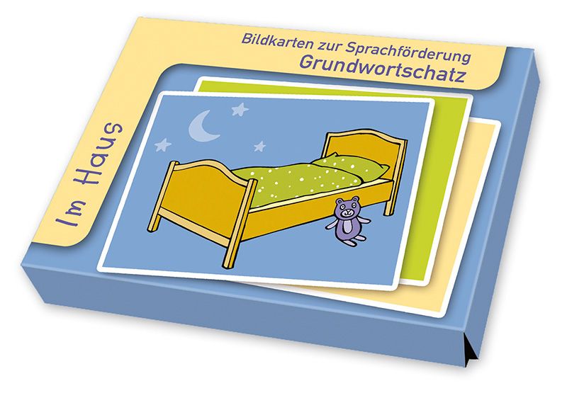 Bildkarten Grundwortschatz: Im Haus