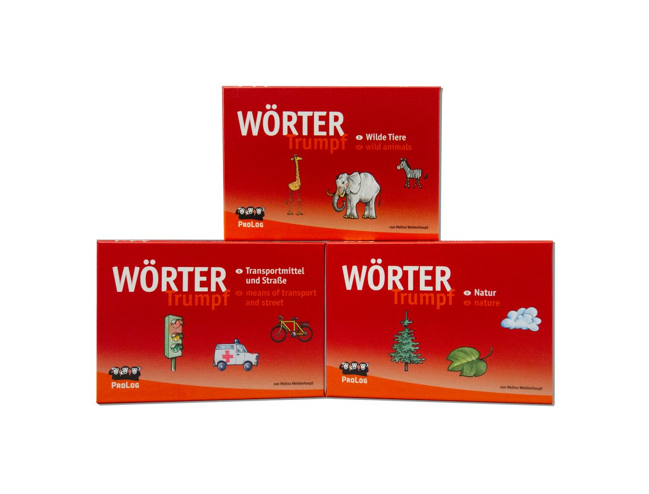 WörterTrumpf im Paket (3 Spiele)