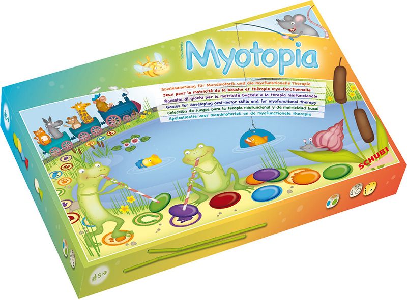 Myotopia - Spielesammlung für Mundmotorik und die Myofunktionelle Therapie