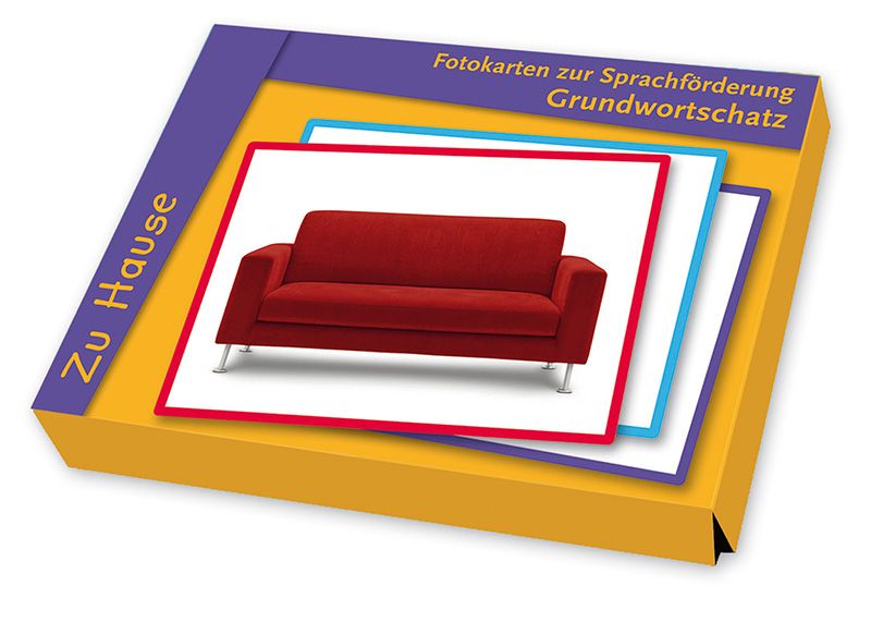 Fotokarten zur Sprachförderung - Grundwortschatz: Zu Hause