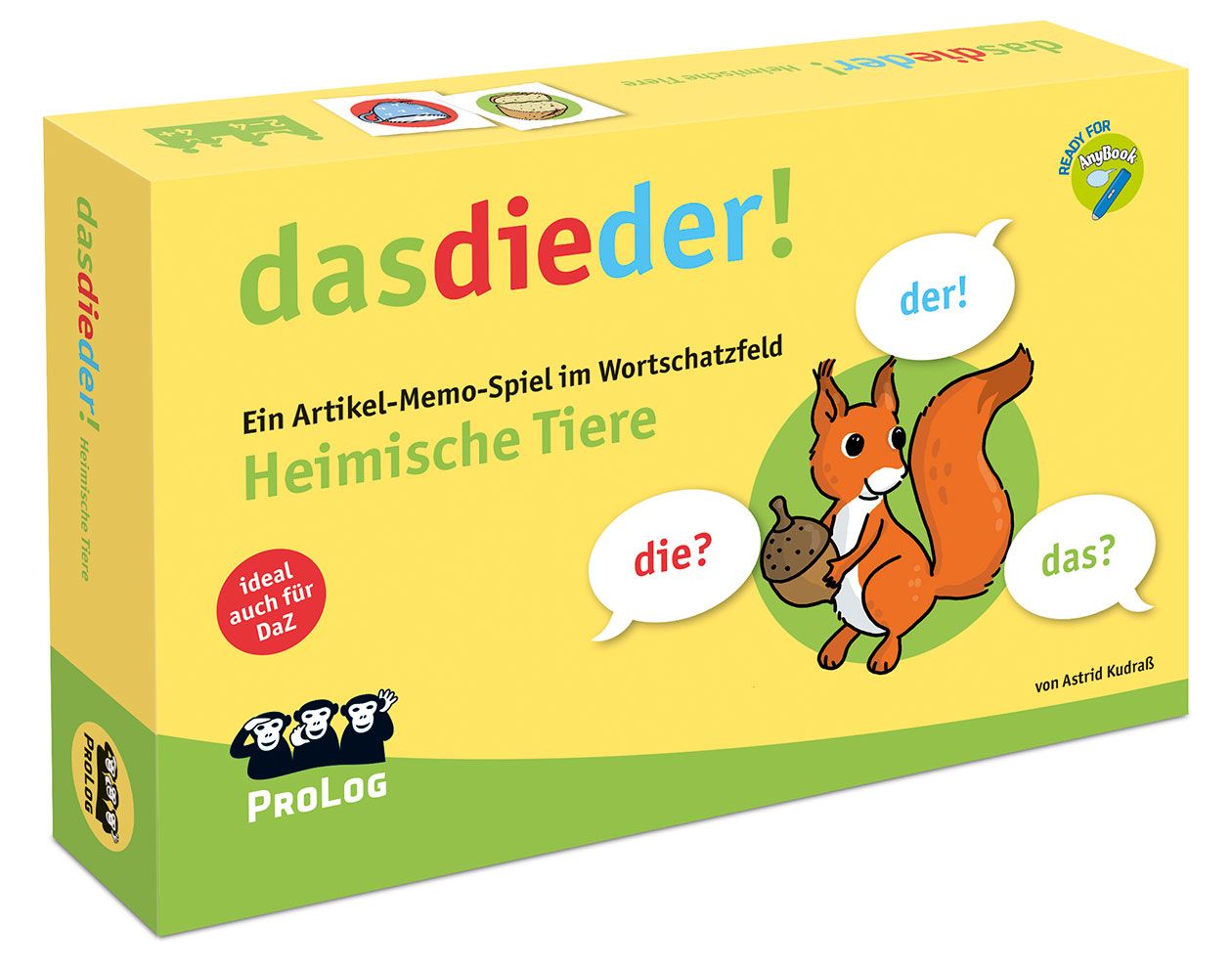 dasdieder! - Heimische Tiere + Anybook