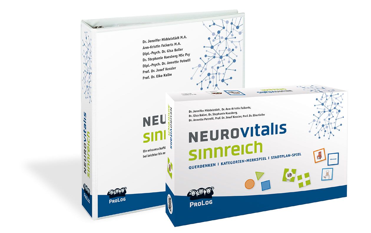 NEUROvitalis sinnreich - im Paket: Übungsordner und Aktivierungsspielesammlung