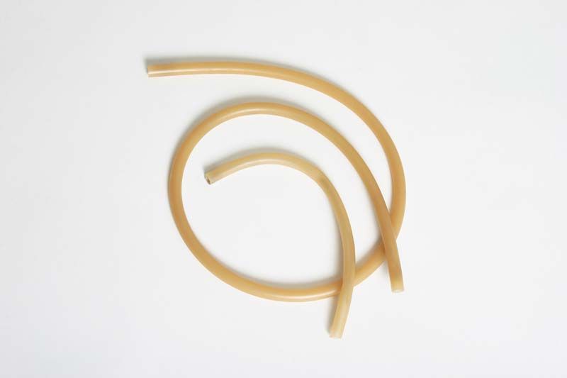 Kauschlauch aus Kautschuk: Version 2 (5mm; 2,5mm) dick