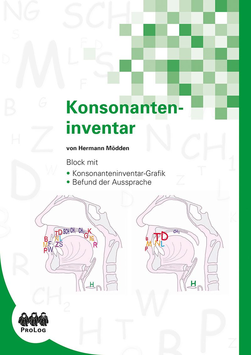 Konsonanteninventar: Grafik und Befundbogen