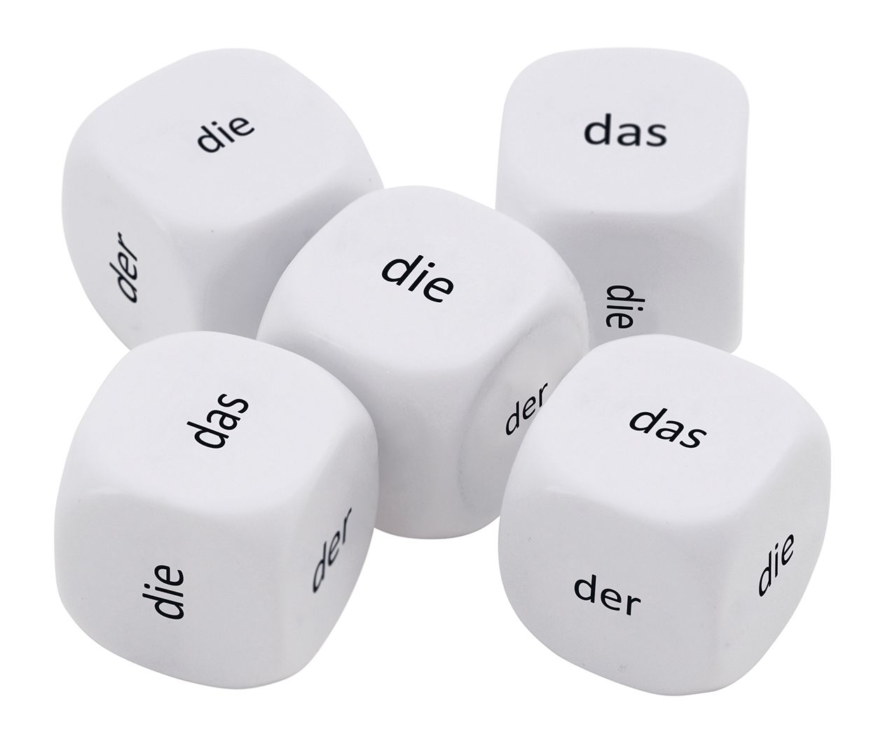 Würfel-Set Deutsch: Artikel