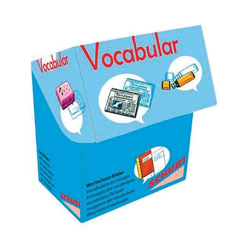 Vocabular Wortschatz-Bilderbox: Schule, Medien, Kommunikation