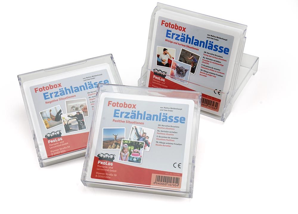 Fotobox Erzählanlässe - alle 3 Boxen im Paket