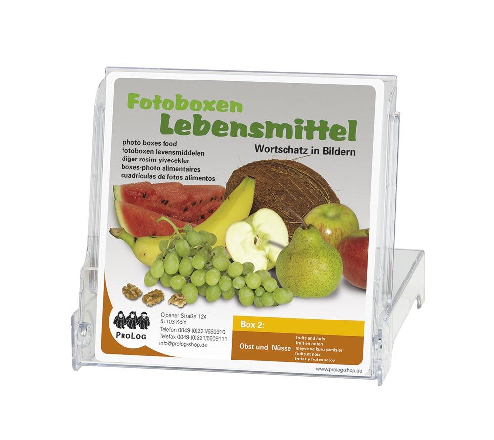 Fotobox Lebensmittel: Obst und Nüsse