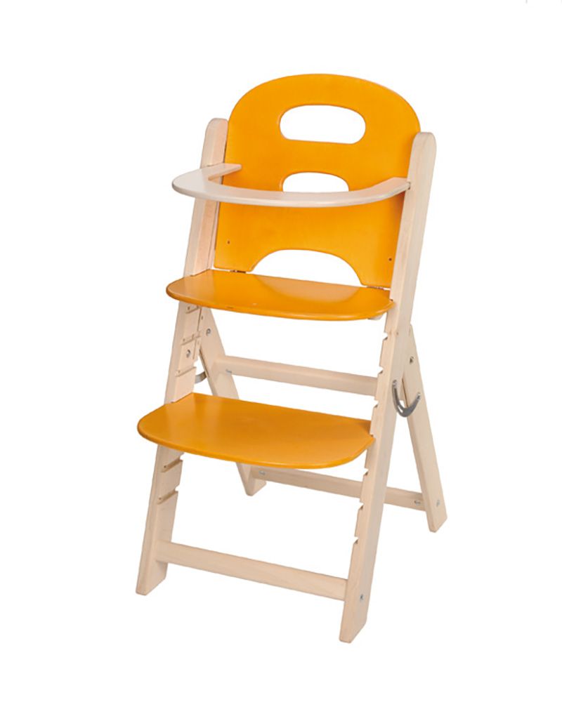 Schiebekinderstuhl: il Seggiolo ® beige-orange lieferbar voraus. ab Ende September 2025