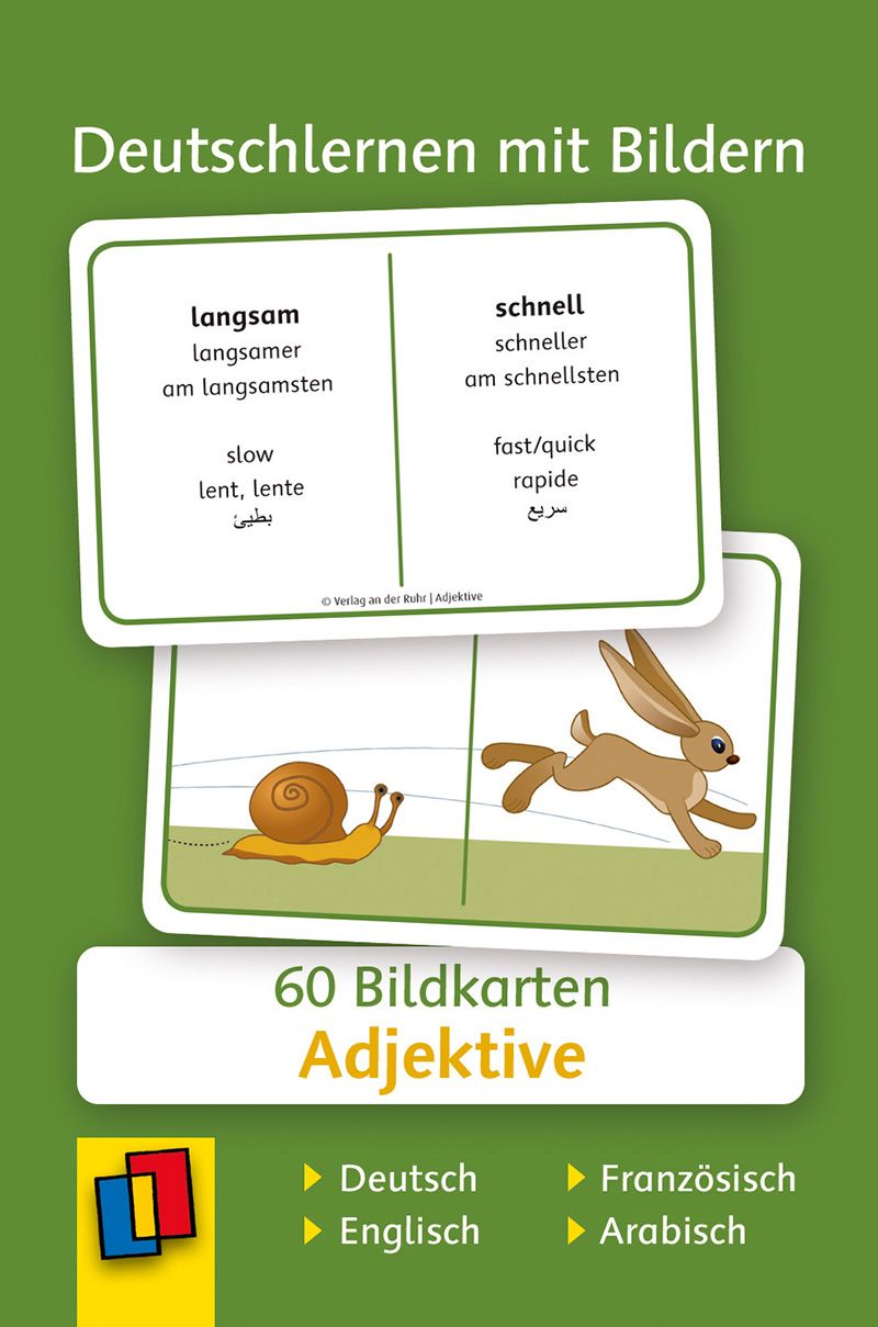 Deutschlernen mit Bildern - Adjektive